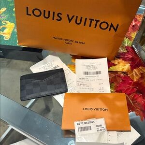 Louis Vuitton Damier Graphite Card Holder